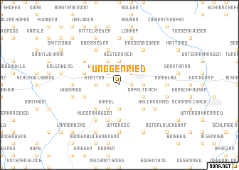 map of Unggenried