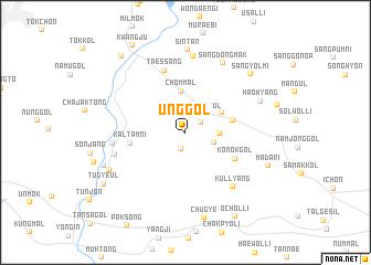 map of Ung-gol