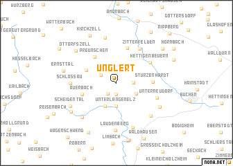 map of Ünglert