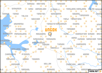 map of Un\