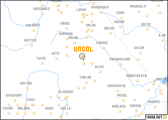 map of Ungol