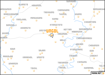 map of Ŭn\