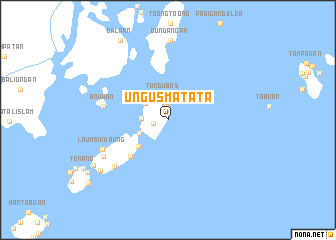 map of Ungus Matata