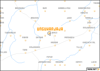 map of Unguwar Jaja