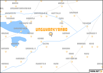 map of Unguwar Kyambo