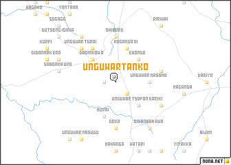 map of Unguwar Tanko