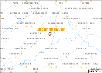 map of Ungwan Abduga