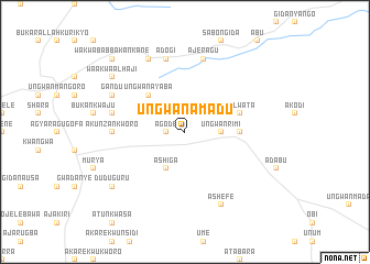 map of Ungwan Amadu