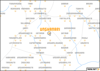 map of Ungwan Ari