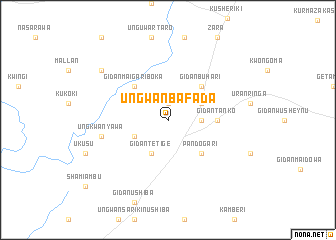 map of Ungwan Bafada