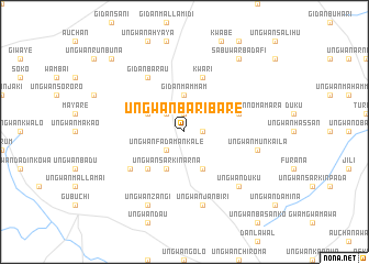 map of Ungwan Baribare