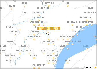 map of Ungwan Boka