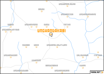 map of Ungwan Dakabi