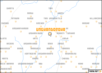 map of Ungwan Dorowa