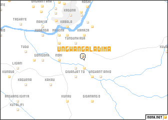 map of Ungwan Galadima