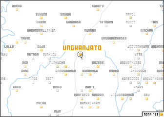 map of Ungwan Jato