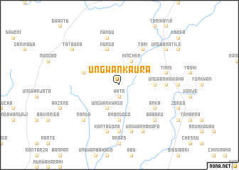 map of Ungwan Kaura