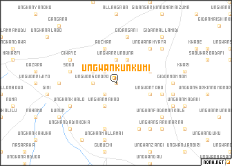 map of Ungwan Kunkumi