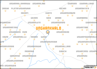 map of Ungwan Kwalo