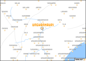 map of Ungwan Mauri