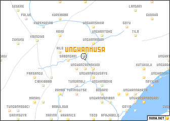 map of Ungwan Musa