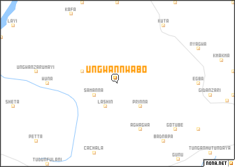 map of Ungwan Nwabo