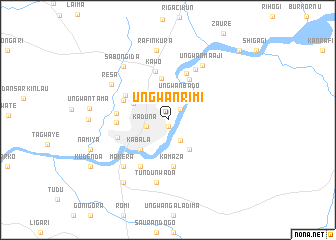 map of Ungwan Rimi