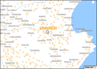 map of Ŭnhŭng-ni