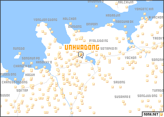 map of Unhwa-dong