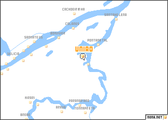 map of União