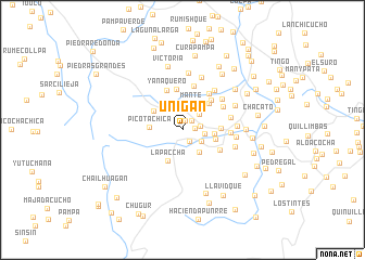 map of Uñigan