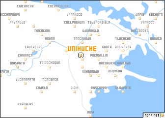 map of Unihuche