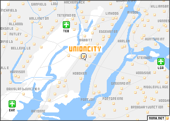 map of Union City