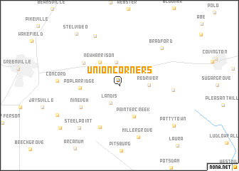 map of Union Corners