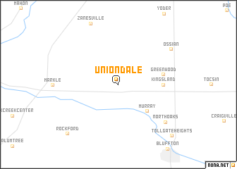 map of Uniondale