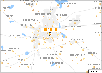 map of Union Hill