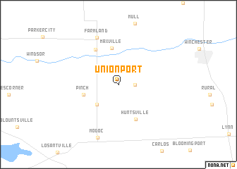 map of Unionport