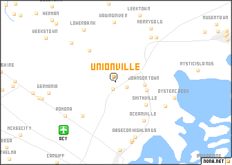 map of Unionville