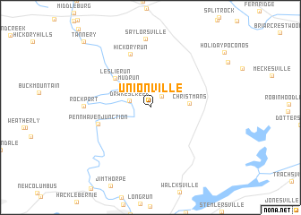 map of Unionville