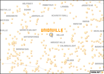 map of Unionville