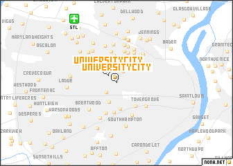 map of University City