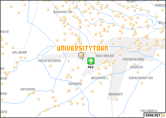 map of University Town