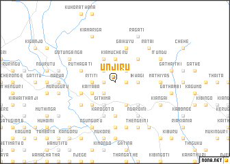map of Unjiru