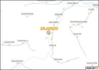 map of Unjung-ni