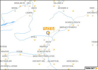 map of Unken