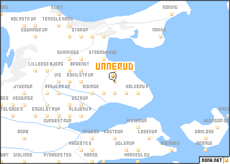 map of Unnerud