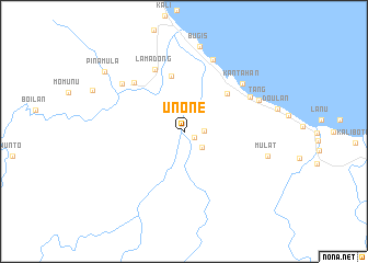 map of Unone