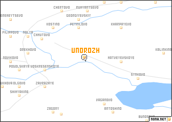 map of Unorozh