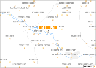 map of Unseburg