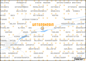 map of Unterahrain